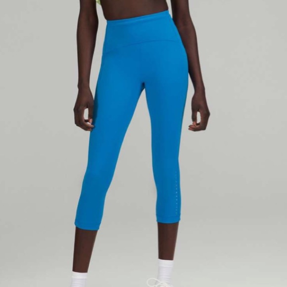 32. Lululemon Swift Speed High-Rise Crop 21" Poolside